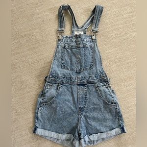 Denim overalls
